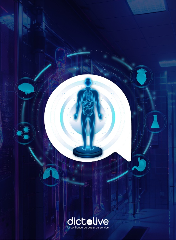 Radiologue utilisant un outil d’IA pour analyser une image médicale.
